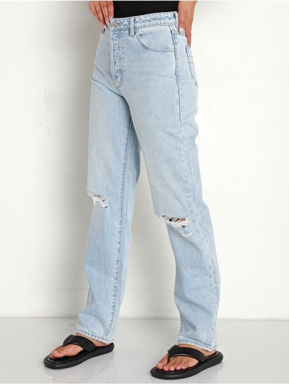 ROLLA'S Light Blue High-Rise Jeans